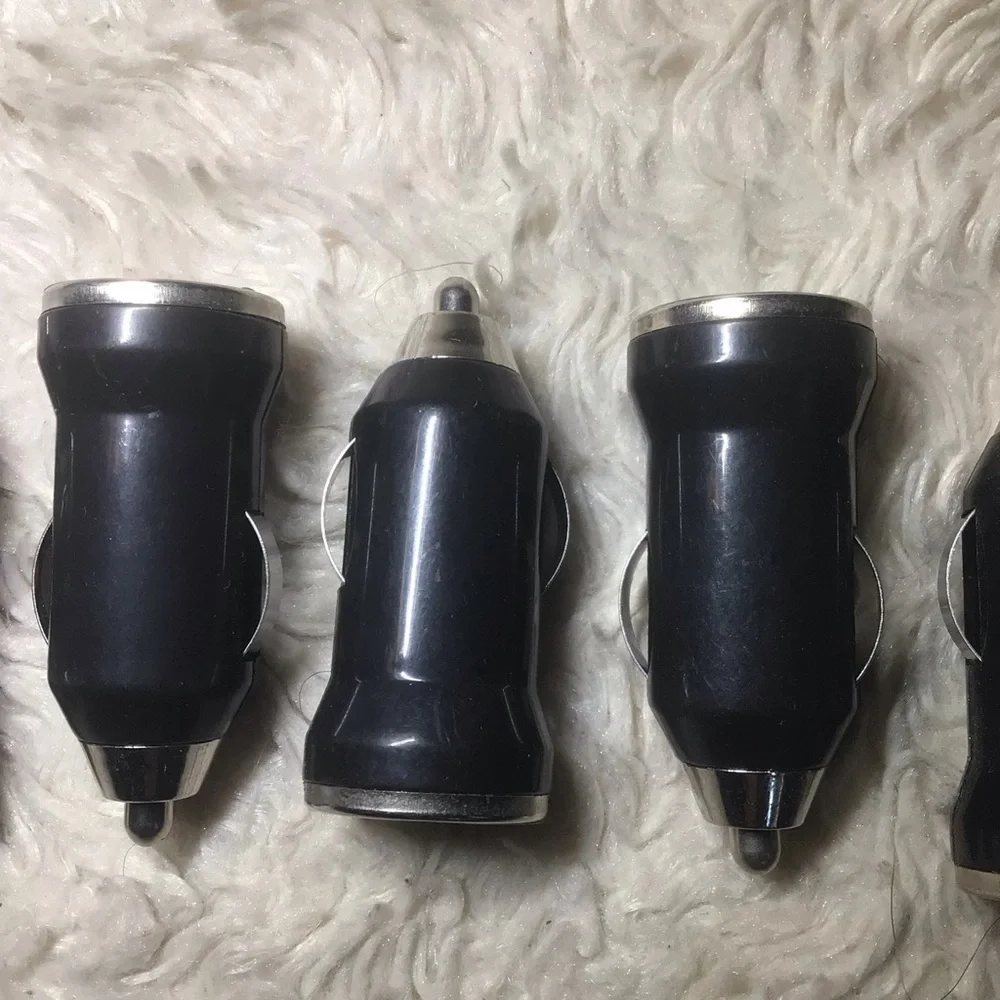 Lot/Set of 5 USB car adapters